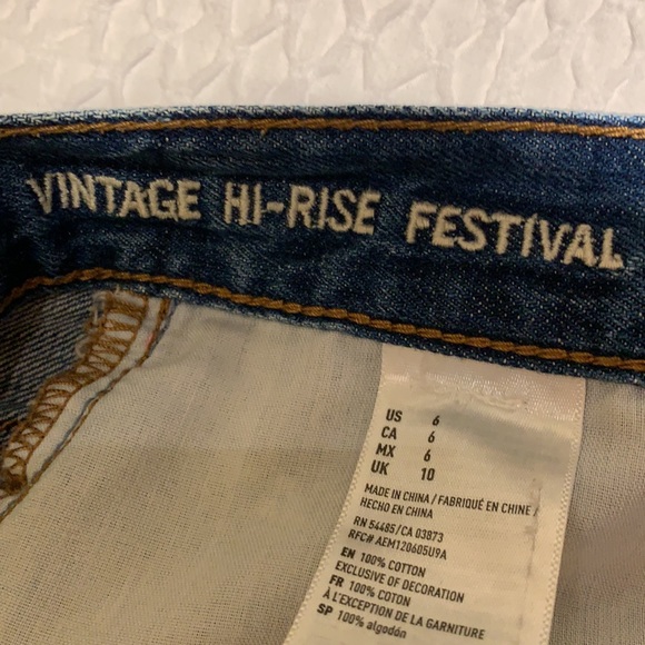 American eagle high waisted denim shorts - Picture 3 of 6